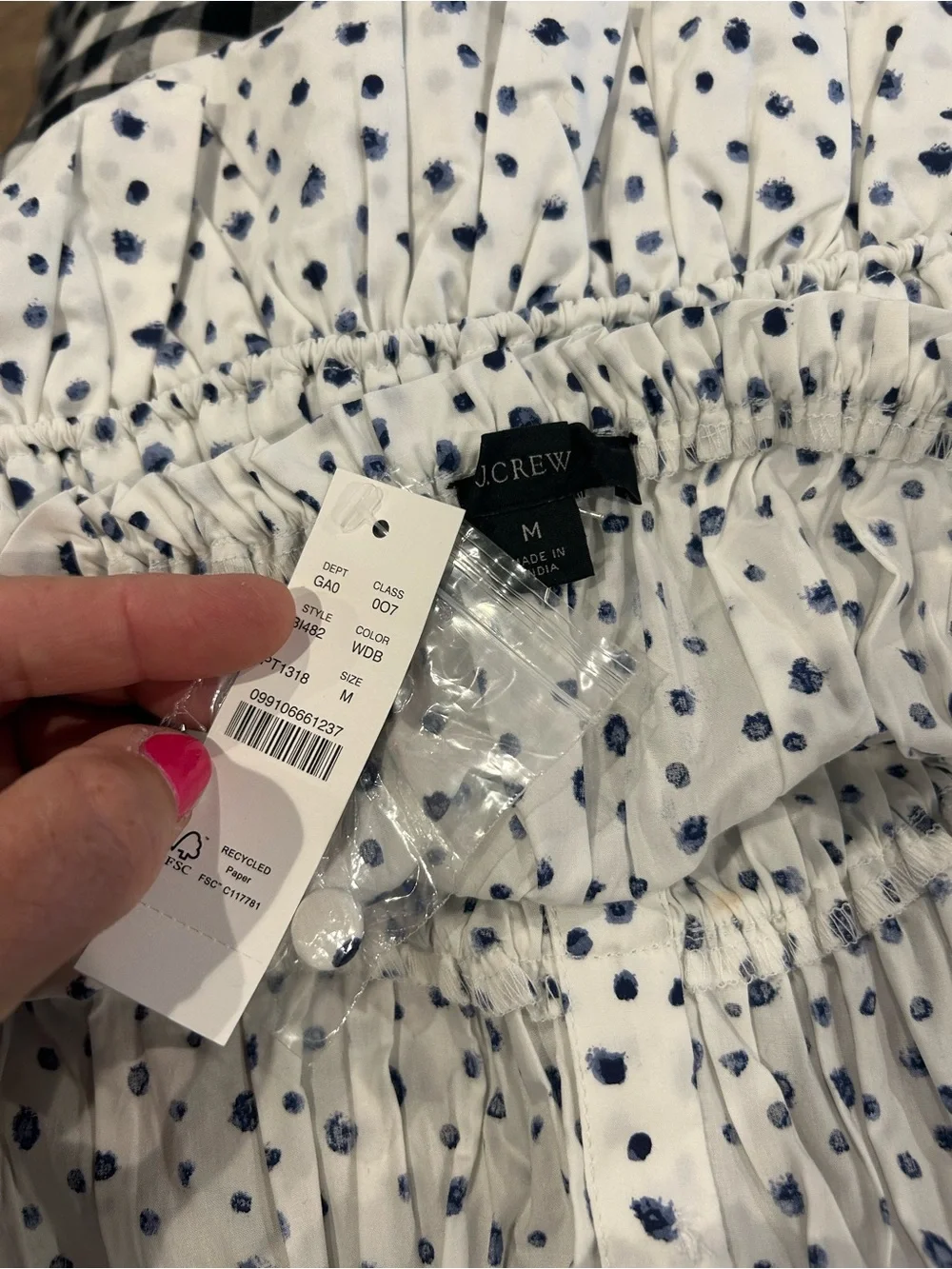 J. Crew lightweight white